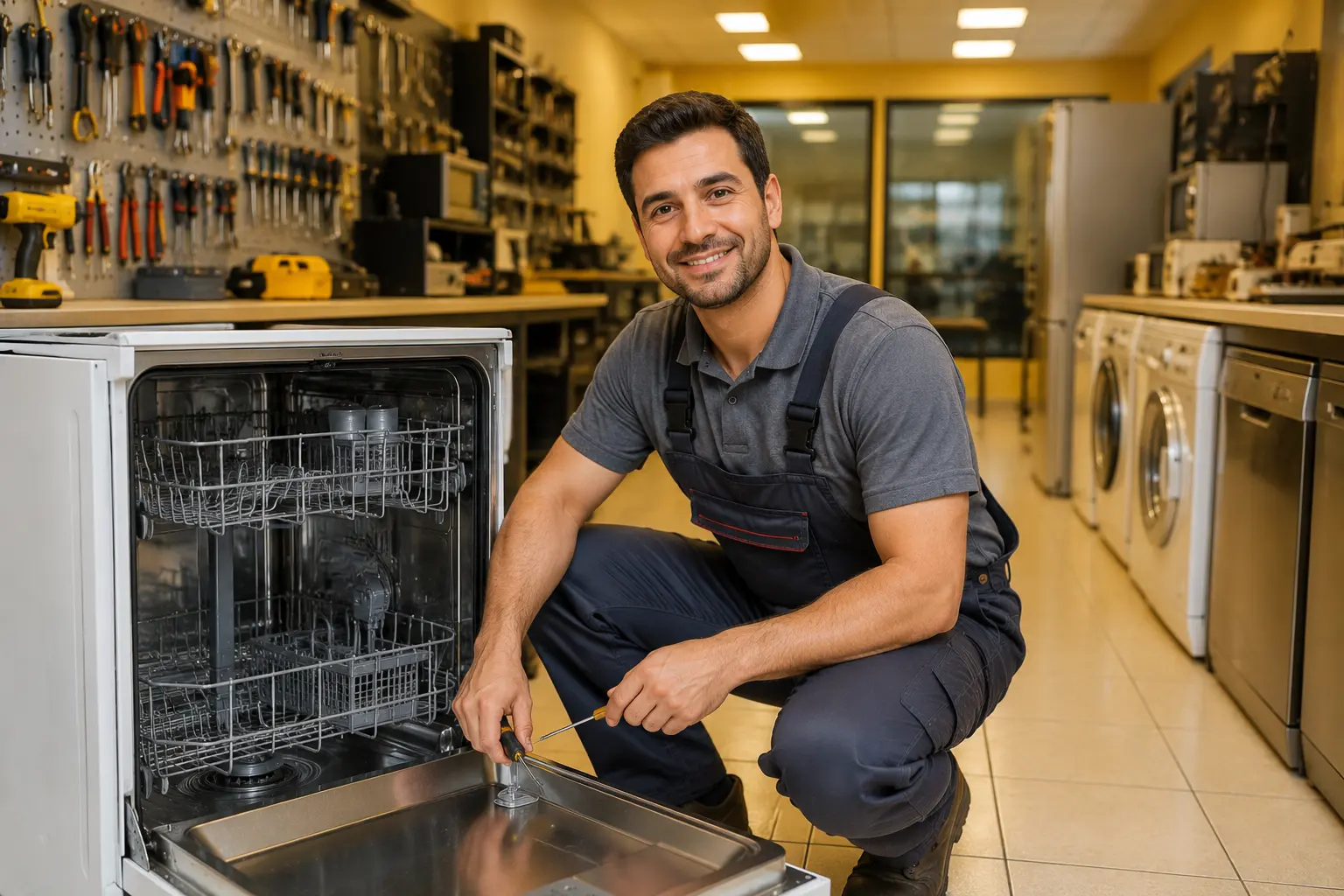 Bekilli Hotpoint bulaşık makinesi tamiri ustası Deniz Usta — Deşdemir Mahallesi ve Çamköy Mahallesi bulaşık makinesi uzmanı