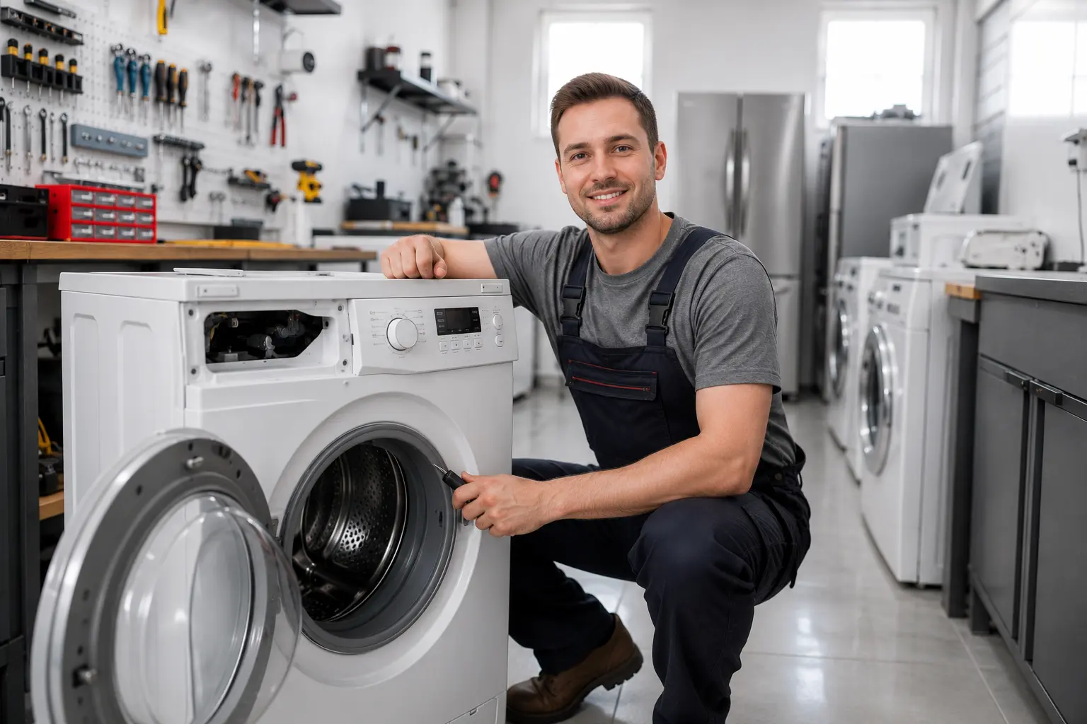 Bekilli Hotpoint çamaşır makinesi tamiri ustası Ferit Usta — Çamköy Mahallesi ve Bahçeli Mahallesi çamaşır makinesi uzmanı